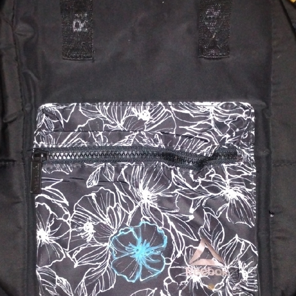 Reebok Black and Blue Men's Backpack